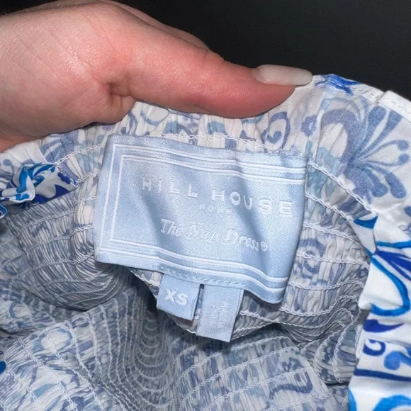 Hill House Blue and White Nap Dress - Picture 4 of 4